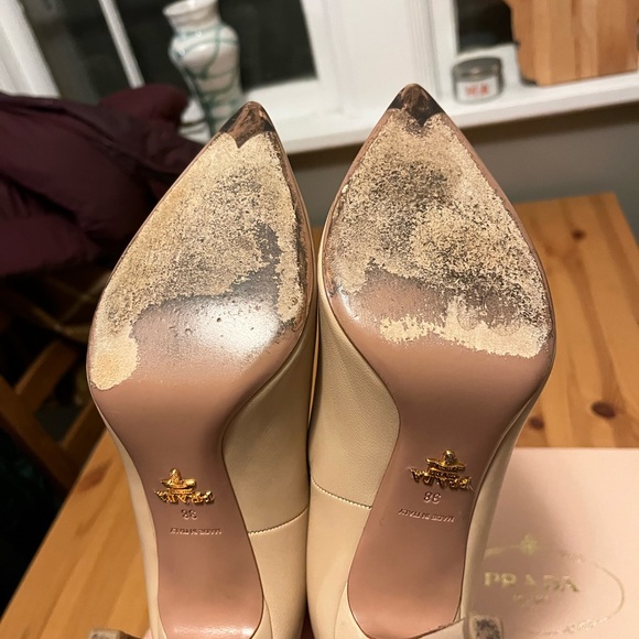 Prada Nude Pumps size 38 - Picture 5 of 6